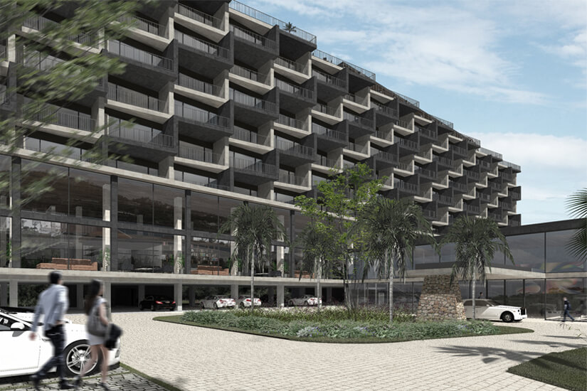 Hotel in Motobu Okinawa, Japan 2020